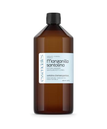 Essenciales Essenciales - Santolina Chamomilla Hydrolate 100% Pure and Natural 1 Liter | Santolina Chamaecyparissus