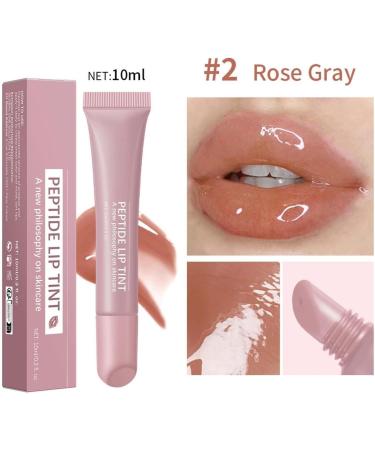 Peptide Tinted Lip Balm Peptide Lip Tint 4pcs Long Lasting Glossy Lip Gloss Sheer Color and Hydrating Finish Lightens Lip Lines Anti-Drying And Tender Lipstick Valentine's Day Lipstick Set - Buy Online on GoSupps.com