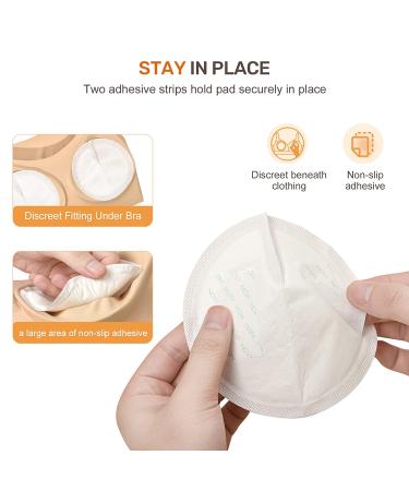 NCVI Disposable Nursing Breast Pads for Women - 200 Count Ultra Thin Breastfeeding Milk Pads - Buy Online on GoSupps.com