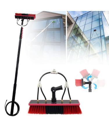 Telescopic Window Wiper 3.6-11M Telescopic Rod Window Cleaning Window Cleaning Set Telescopic Rod Water-Bearing for Cleaning Solar Systems and Window Cleaning 20FT/6M