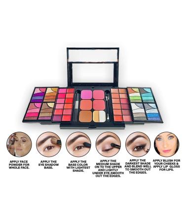 ETA Ultimate Combination Mineral Makeup Set - 71 Vibrant Colors 23.2 Oz | ETA Cosmetics - International Shipping Available - Buy Online on GoSupps.com