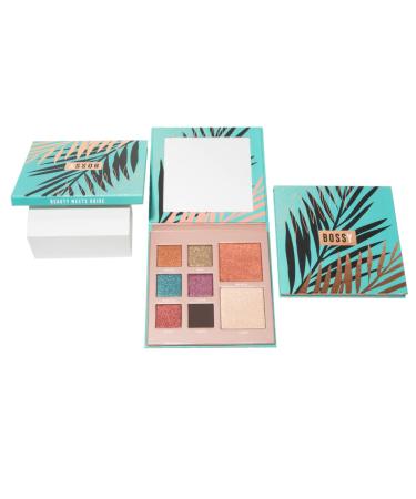 Beauty Meets Drive: Vegan Blush Highlighter & Eyeshadow Palette - Highly Pigmented Makeup Gift Set for Women Cruelty-Free & Travel-Friendly - Buy Online on GoSupps.com