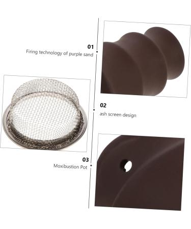 Healeved Moxibustion - Portable Ceramic Moxa Burner & Acupuncture Tool for Home Use - Effective Massage & Therapy Solutions - Buy Online on GoSupps.com