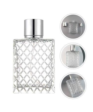 Lurrose 3pcs 100ml Square Perfume Bottles - Empty Glass Spray Atomizers for Perfume & Liquid | International Shipping - Buy Online on GoSupps.com