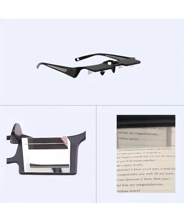 Buy Lazy Glasses | 90 Degree Upside Down Reading Glasses for Bed | Prism Glasses in Black - International Shipping Available - Buy Online on GoSupps.com