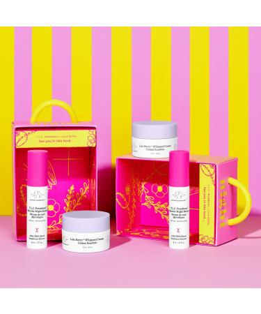 Drunk Elephant Call It A Night Evening Skin Kit - T.L.C. Framboos Glycolic Night Serum & Lala Retro Whipped Cream Set - Buy Online on GoSupps.com