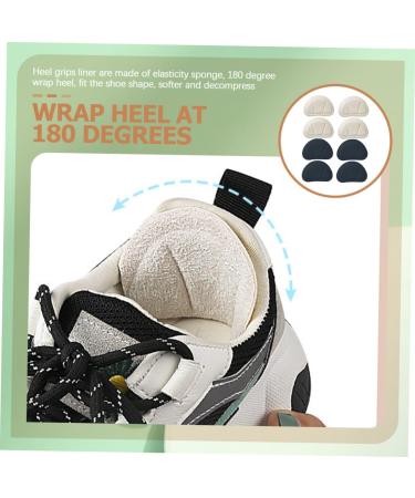 FOMIYES 4 Pairs Heel Shoe Pads - Perfect Inserts for Loose Shoes - Comfortable Fit for All Sizes - Buy Online on GoSupps.com
