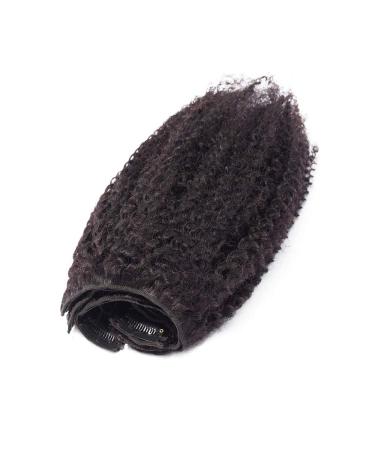 Clip In Extensions Real Hair Kinky Curly - Double Tessen Afro Hair 8-Pack 55cm-125cm Natural Black for Complete Hair Transformation - Buy Online on GoSupps.com