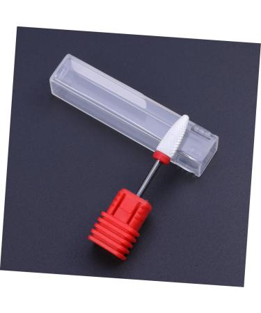 minkissy Nail Accessories Nail Tools Electrical Tools Electric Tool Nails Drill Bits Power Tools Nail Drill Bits Manicure Grinding Head medium Red - Buy Online on GoSupps.com