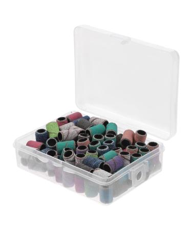 Housoutil 1 Box Nail Polish Drill Nail Polish Kits Nails Gel Kit Fine Sanding Bands for Nail Drill Sanding Bits for Drill Nail Gel Nail Kit Sanding Bands Kit Sand Circle Manicure Accessories