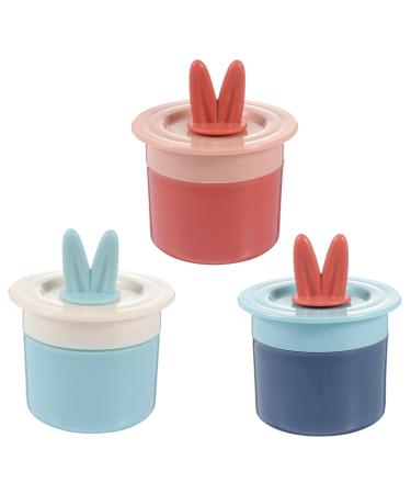 Healeved 3 Pieces Bubbler Bubble cup foaming face compact foam bottle bubble maker for the face foam soap shower gel shower gel foam of facial cleansing foam maker pp