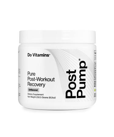 Do Vitamins PostPump Natural Post-Workout Supplement, Muscle Building Recovery Powder, BCAA, Creatine, Betaine, Carnitine, Paleo, Keto, Vegan, 30 Servings