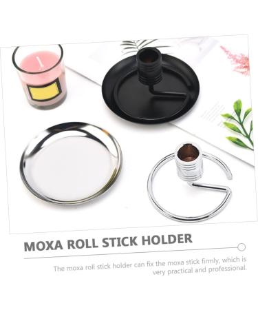 Minkissy Moxa Seat Set - Stainless Steel Moxa Stick Holder & Incense Burner Rack for International Shipping - Buy Online on GoSupps.com