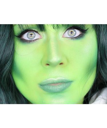 Pastel Green Cream Face Body Paint - 2.37oz (70ml) Water Based Makeup for Adults & Children - Perfect for Face Painting, SFX, Cosplay, Festivals & Halloween - Buy Online on GoSupps.com