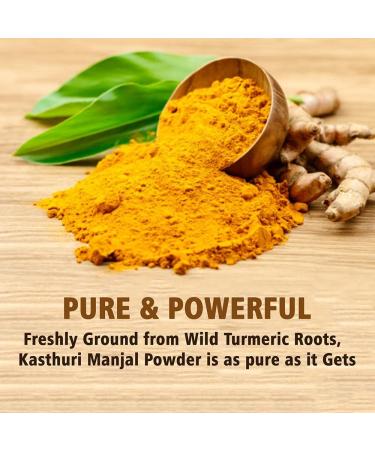 Hebhac Herbals Poudre de curcuma sauvage Kasthuri pour soins de la peau et du visage | Poudre de curcuma sauvage | Curcuma Aromatica | Poudre de qualit cosm tique pour le visage et la peau 100 g (Lot de 1) - Buy Online on GoSupps.com