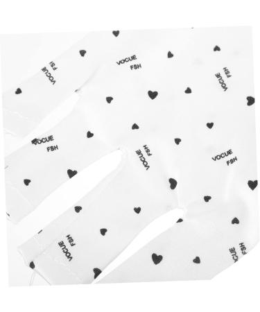 FRCOLOR 8 Pairs Nail Gloves UV Gloves Manicure Gloves Washable Gloves Nail Gel Anti-uv Mittens Sunblock Gloves Nail Art Protecting Gloves Fingerless UV Protective Gloves Polyester - Buy Online on GoSupps.com