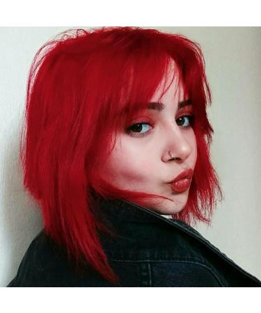Manic Panic High Voltage Classic Hair Dye in Pillarbox Red - Vibrant Semi-Permanent Hair Color - Buy Online on GoSupps.com
