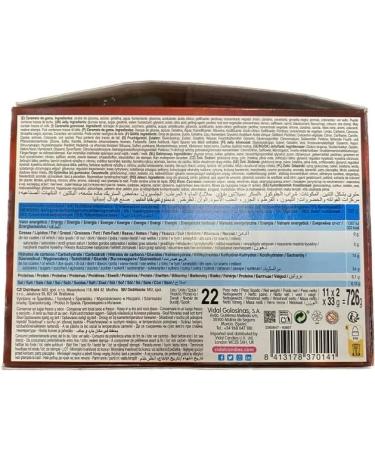 Vidal Dragon Jelly 11 x 2 x 33g 726g Assorted Flavour Jellies - Buy Online on GoSupps.com