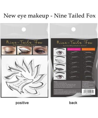  Kikumi Professional Eyeshadow Stencil Non-Woven Eyeliner Stencils Kit Eyeshadow Stencil (Image Payment) - Buy Online on GoSupps.com