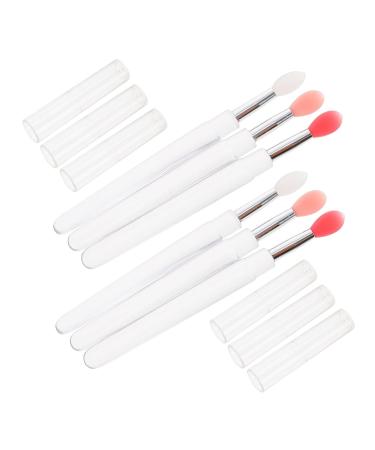 FOMIYES 12 Pcs Lip Brush Set - Professional Silicone Lipstick Brushes for Makeup & Face Care | Perfect for Travel & Acrylic Nails - Buy Online on GoSupps.com