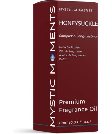 Mystic Moments Honeysuckle Fragrance Oil - 10ml (Pack of 1) | International Shipping Available - Buy Online on GoSupps.com