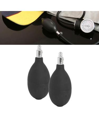 Agatige 2Pcs Sphygmomanometer Bulb Replacement Manual Inflation Pump Hand Squeeze Latex Blood Pressure Inflation Bulb with Air Release Valve for Blood Tester - Buy Online on GoSupps.com