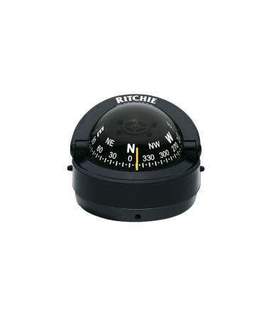 Compass, Surface Mount, 2.75" Dial, Blk.