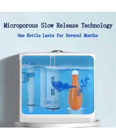 Bowling Blue Bubble Toilet Bowl Cleaner Bowling Toilet Cleaner Automatic Long-Lasting Toilet Bowl Cleaner in Bottle Toilet Cleaner for Cistern (Color : 1pc) - Buy Online on GoSupps.com