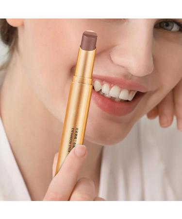 Shiny eyeshadow bar - 3-color gradient eyeshadow pencil - waterproof cream eyeshadow - glitter eyeshadow - Brown - Buy Online on GoSupps.com