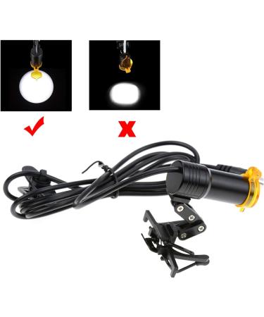 OUBO 3W Clip Clamp LED Head Light Lamp for Dental Binocular Loupes Glasses Tool  - Buy Online on GoSupps.com