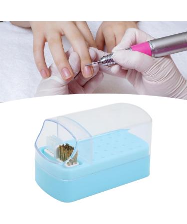 Nail Drill Cleaning Brush Holder Nail Drill Cleaner Holder Lightweight Stand Display Manicure Tools 30 Holes Dustproof for Home Nail Technician (Blue) - Buy Online on GoSupps.com