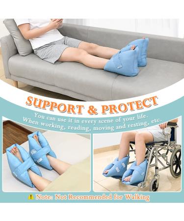 Heel Protectors Cushion - Pain Relief Foot Pillow for Pressure Sores & Surgery Recovery - 1 Pair - Buy Online on GoSupps.com