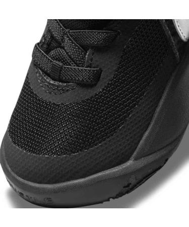 Nike Unisex Kids' Team Hustle D 10 Gymnastics Shoe - 27 EU - Black Metallic Silver Volt White | International Shipping Available - Buy Online on GoSupps.com