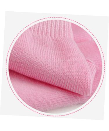 Healeved Feet Heel Socks Gelt Hand Muffs Cracked Heels Moisturizing Socks Round Playing Mat Spa Gloves Dry Heels Socks Gel Gloves and Socks Men and Women Casual Socks Absorb Sweat Pink - Buy Online on GoSupps.com