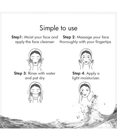 Hyaluronic Acid Facial Cleanser - Even Skin Tone & Cell Regeneration - 80 ML - International Shipping Available - Buy Online on GoSupps.com