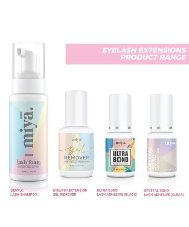 Eyelash Extension Cleanser & Rose Gold Mascara Wand | Miya Lash Shampoo 50ml - Buy Online on GoSupps.com