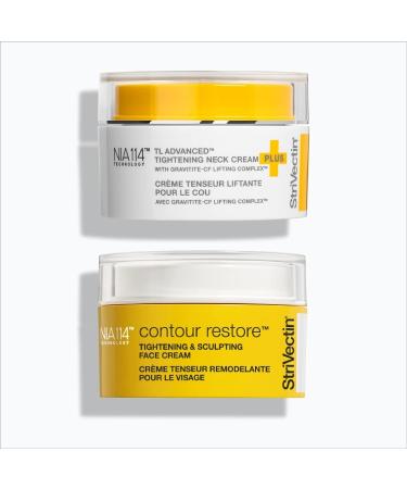 StriVectin Tighten & Lift Advanced Neck Cream Duo - Visibly Smoothing Wrinkles | Improves Skin Elasticity | Firming Treatment for Neck & Dcollet - Buy Online on GoSupps.com