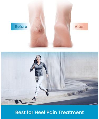 Sumiwish Heel Cups - 6 PCS Thick Silicone Support for Heel Pain Relief and Plantar Fasciitis - Buy Online on GoSupps.com