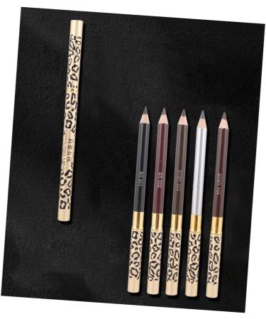 Angoily 6 Pcs White Eyeliner Black Eyeliner Double Head Eyebrow Pencil Makeup Pen Bicuspid Miss Eyebrow Gel 1 count (Pack of 1) As Shownx3pcs - Buy Online on GoSupps.com