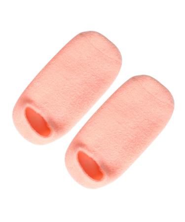 minkissy 1 Pair Gel Moisturizing Socks Orange Socks Softening Socks Everyday Wear Socks Foot Moisturizing Socks Women Socks Features Socks for Women Foot Moisturising Socks Ankle Socks Spa