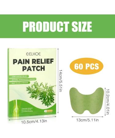 Foreverup 60pcs Pain Relief Patches for Knee Back Neck & Shoulders - Effective Heat Therapy for Pain Relief | International Shipping Available - Buy Online on GoSupps.com