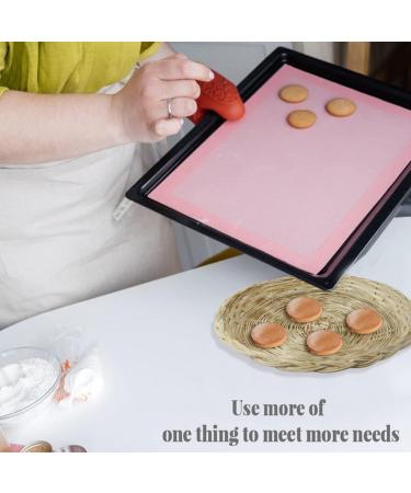 Spkaodngo 5 Pcs Bamboo Paper Plate Holder - 10 Inch Round Woven Plate Holder Reusable Paper Plate Holders for Picnic Party - Buy Online on GoSupps.com