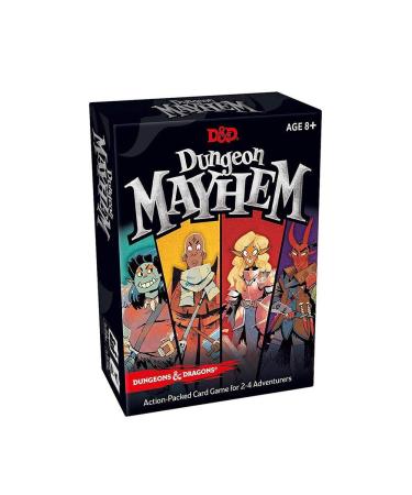 Dungeon Mayhem | Dungeons & Dragons Card Game | 24 Players, 120 Cards