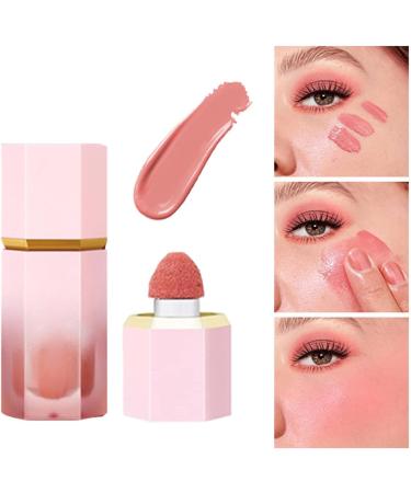 Smooth Cream Blush Makeup Creamy Liquid Blush for Cheeks Burden-free long-wearing smudge-proof natural-looking glossy finish (01) - Buy Online on GoSupps.com