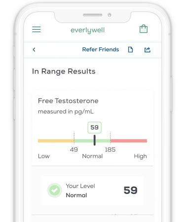 Everlywell Testosterone Test - at-Home Collection Kit - Accurate Results from a CLIA-Certified Lab Within Days - Ages 18+ - Buy Online on GoSupps.com