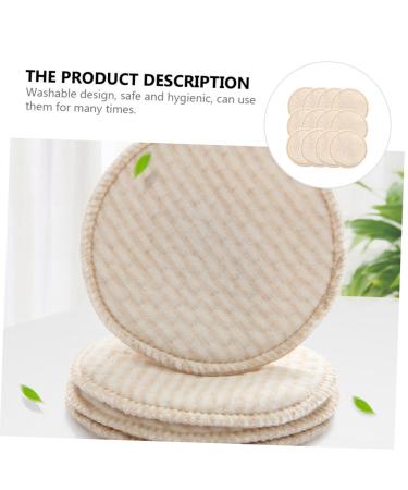 Buy Toyvian 48 Pcs Reusable Breastfeeding Nursing Pads - Organic Cotton Cushions for Milk Spill Prevention - Washable & Eco-Friendly Breast Pads - Buy Online on GoSupps.com