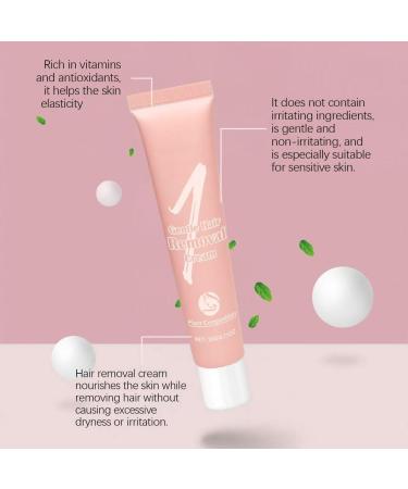  JIAOY Pack of 2 hair removal creams for women's upper lip - Hair removal cream for women's face - 5 minutes - Buy Online on GoSupps.com