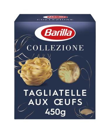 AUCHAN Pack of 3 units *** BARILLA Egg Tagliatelle Collezione 450g