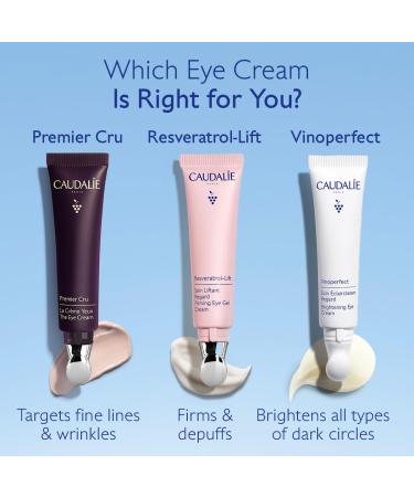 Caudalie Vinoperfect Dark Circle Brightening Caffeine Eye Cream with Niacinamide Fragrance Free - 15 mL - Buy Online on GoSupps.com