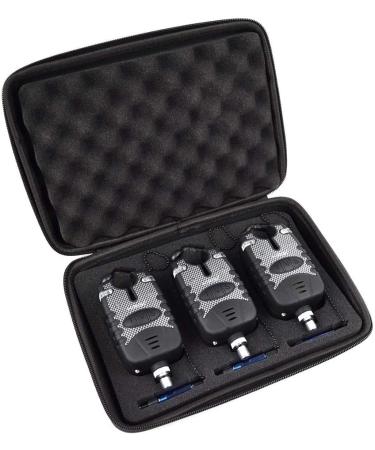 Hirisi Tackle Carp Fishing Bite Alarms & Swingers Set - 3 Pack (Red Blue Green) - Zipped Bag - International Shipping - Buy Online on GoSupps.com